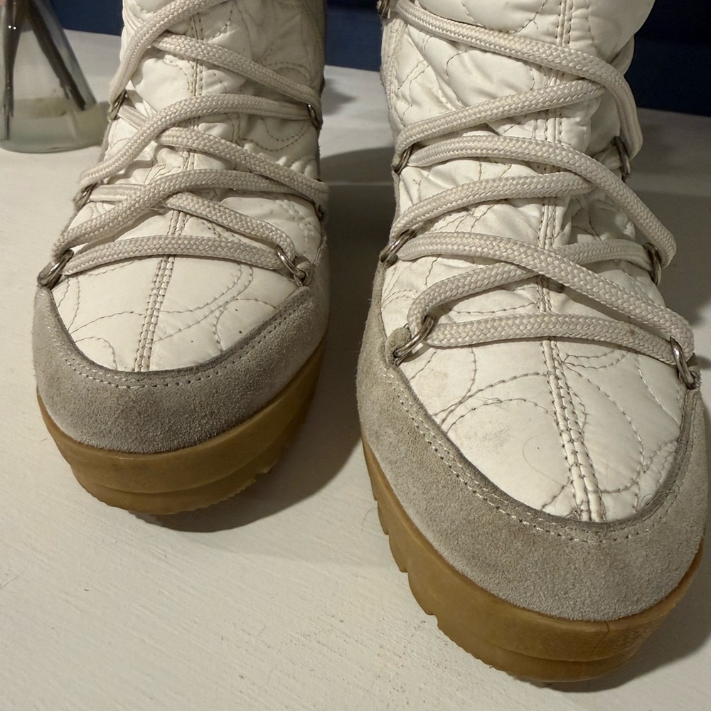 Vintage Sofie Fur Boots Coach 7.5 - Picture 10 of 12